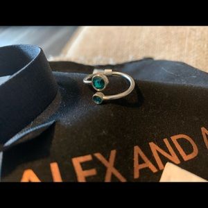 Alex and Ani Swarovski Birth Month Ring Wrap (Dec)